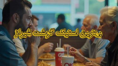 بهترین فست فودی های استیک گوشت در شهر شیراز