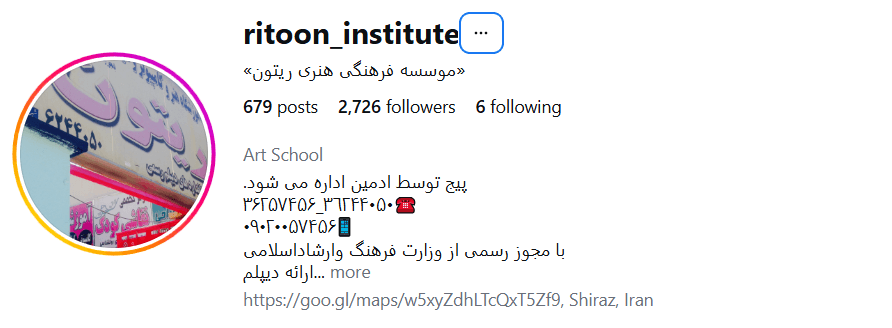 موسسه آموزشی روژین بنیان ریتون پارس
