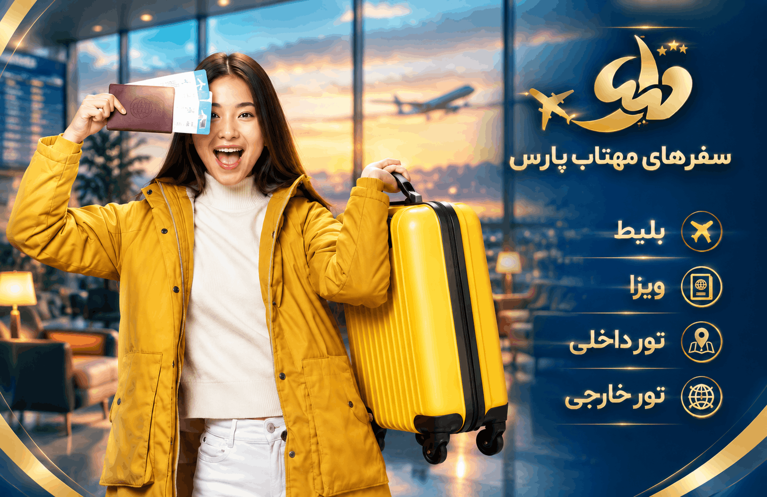 مهتاب پارس دفتر هواپیمایی